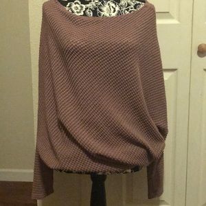 Knitted mauve sweater, Size M